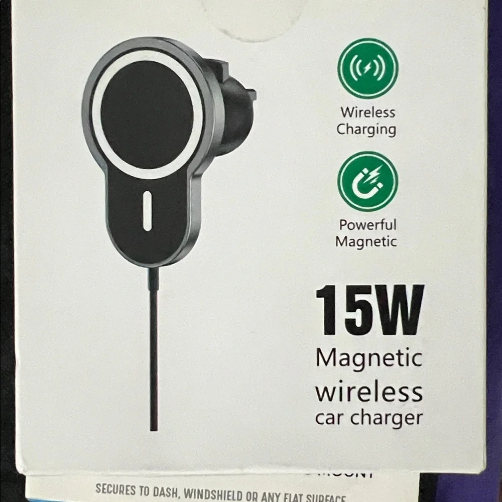 2x pack new - Black MAGSAFE Magnetic Phone Mount for Vehicles NEW